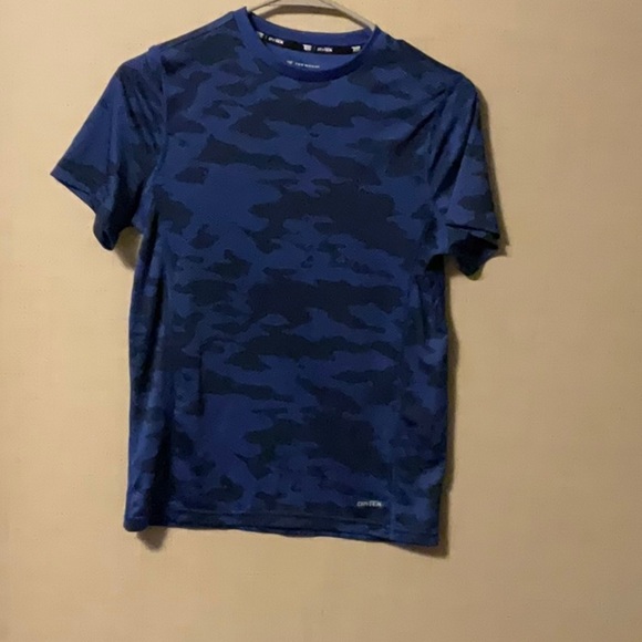 Tek Gear Blue Performance Short Sleeve Tee - Picture 1 of 3